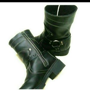 Milwaukee genuine leather boots ladies sz 10